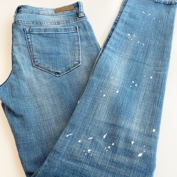 BLANK NYC Skinny Classique Splatter Jeans Womens Size 25 Distressed NWT - Picture 8 of 10